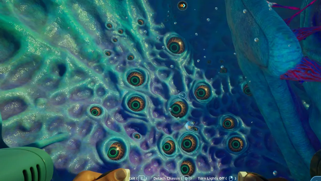 Threat roster gameplay frame for Subnautica 2 bosses guide